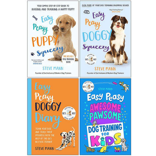 Easy Peasy Series 4 Books Collection Set By Steve Mann, Paperback NEW