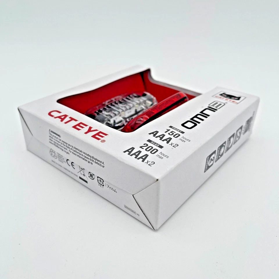 CatEye Omni 3 F/R Set TL-LD135 Cycling Lights and Reflectors - Image 2 of 4