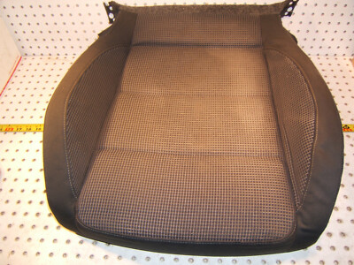 VW 2011 Golf MK6 2 door Front LEFT seat Black gray Bottom Genuine 1 Cover,Heat