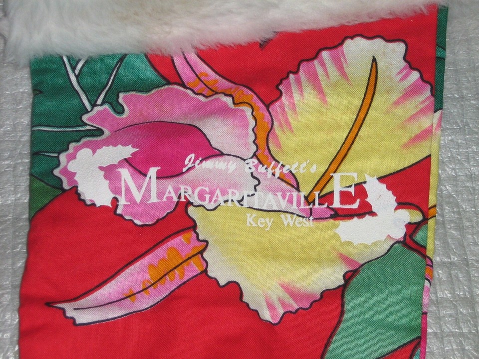 Jimmy Buffett Margaritaville Key West Christmas Holiday Stocking eBay