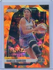 2024 Panini Prizm WNBA ISABELLE HARRISON #6 ORANGE ICE PRIZM SKY