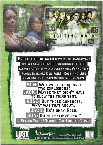 You Pick - Lost Season 3 - TV Show Inkworks - Picture 5 of 11