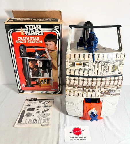 1978 Death Star Space Station Complete w/ Box Vintage Star Wars Kenner Playset