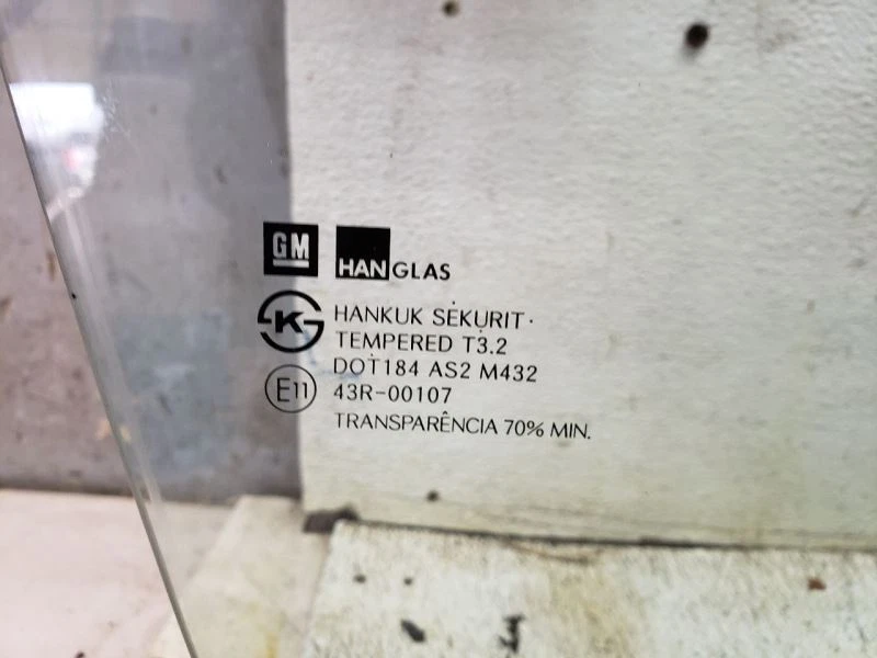 Тонированное стекло для правой передней двери пассажира подходит для 04–11 AVEO 825338 - Изображение 4 из 4