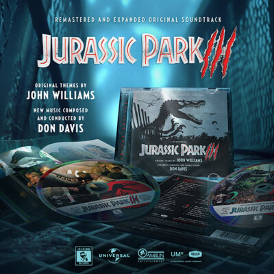 Jurassic Park III 2001 Soundtrack CD Don Davis / John Williams 2