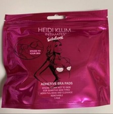 Heidi Klum Intimates Solutions Adhesive Bra Pads Add Fullness Cleavage 1 Pair
