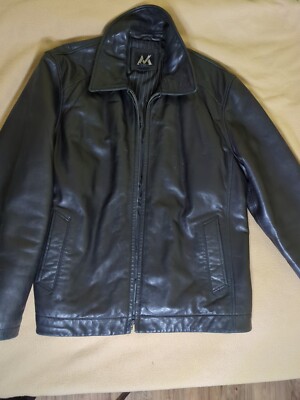 G III leather jacket Medium (lightly used) Black