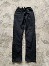 Levis Black Boys 502 Size 26x26 Regular Pants 12 Regular Adjustable Waist