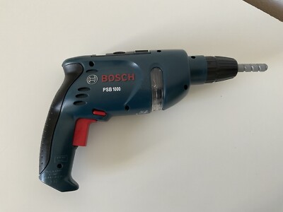 Pretend Power Tools Bosch PSB 1000 Battery Powered Toy Drill - Works 