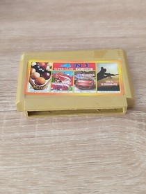NES FAMICOM LUNAR BALL, YIE AR KUNG FU, LODE RUNNER, F1 RACE,  GAME ONLY