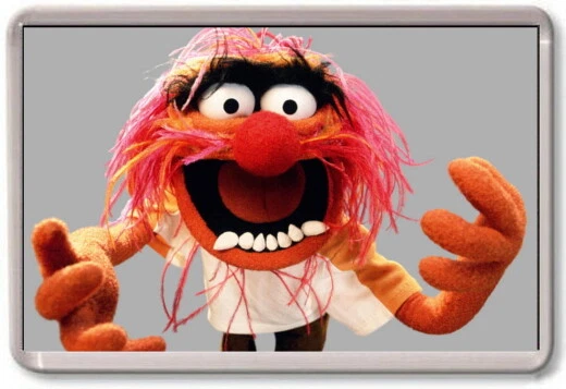 FRIDGE MAGNET - ANIMAL - Large - Cute Funny Muppets