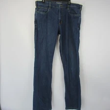 5.11 Tactical Defender Flex Straight Dark Wash Indigo Jeans Mens Size 38 X 35