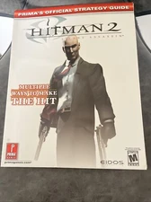 Hitman 2 Silent Assassin Official Strategy Guide GameCube PS2 XBOX Prima