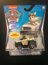 Paw Patrol True Metal Tracker 1:55 Car Jungle Jeep 4x4 Rescue Racer Car NEW