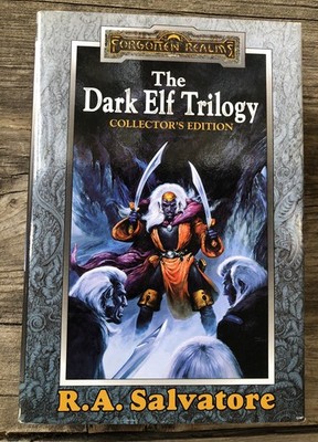 THE DARK ELF TRILOGY COLLECTOR'S EDITION R.A. SALVATORE HARDCOVER 1998 1st TSR