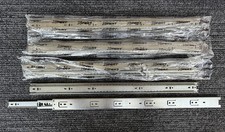 XPERT 28" Full Extension Ball Bearing Drawer Slides, 100 lb Load Cap., Lot of 10