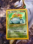 HP Venusaur Base Set 15/102 Holo Rare Unlimited Card WOTC 1999 Vintage Pokemon