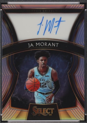 2019-20 Select Ja Morant Concourse Red Wave Prizm Rookie RC #72