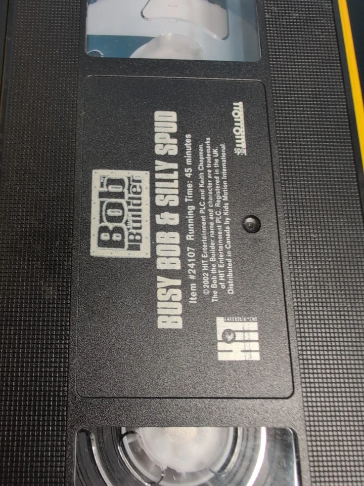 Bob the Builder - Busy Bob  Silly Spud (VHS, 2002) - Image 4 of 4
