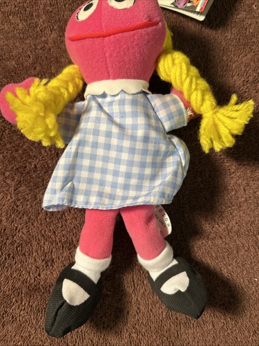 TYCO Sesame Street Beans 9 in Plush Toy VTG Bet Ty Lou 1997 - Picture 3 of 7