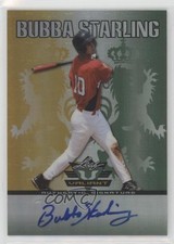 2011 Leaf Valiant Bubba Starling #VA-BS2 Auto 2t7