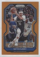2020-21 Panini Prizm Orange Prizm 23/49 Seth Curry #194 10qe