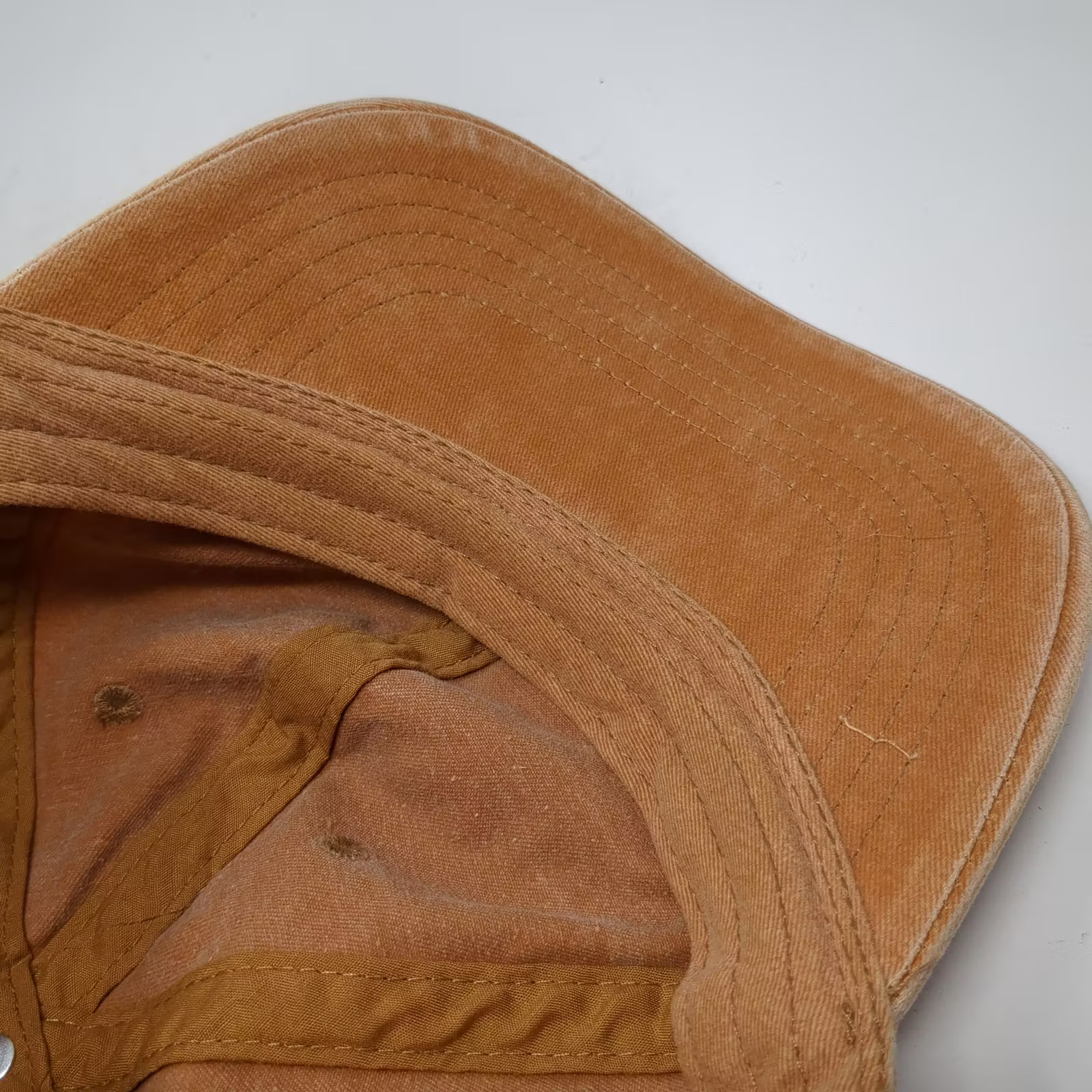 Blank Brown Baseball Cap Slideback Adjustable OSF… - image 8