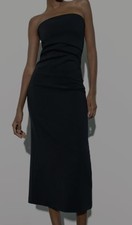 Zara sleeveless dress, Black Size S