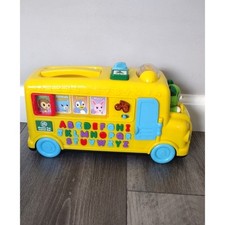 Leap Frog Phonics Fun Animal School Bus Letter Learning 2017 Tested working