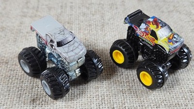 Vintage Galoob Micro Machines Monster Machines  -  hot wheels and  Mega Bite