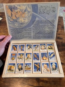 Vintage USSR Soviet Space Matchbox Set Yuri Gagarin Vostok Cosmonaut