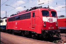 EisenbahnDia, 140 878-0, Mannheim, 22.07.2000, OriginalDia