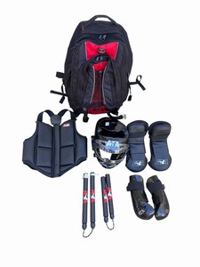 ATA Taekwondo Karate Sparring Gear Backpack Vest Gloves Shoes Helmet Youth Sz M