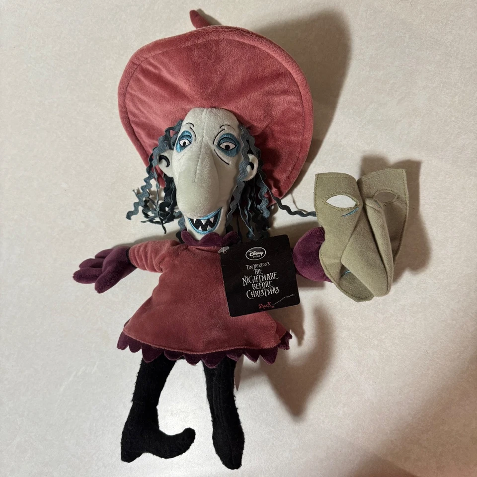 Juego de peluche Disney Pesadilla antes de Navidad cerradura, choque y barril TODOS TRES NUEVOS CON ETIQUETAS Foto 3 de 4