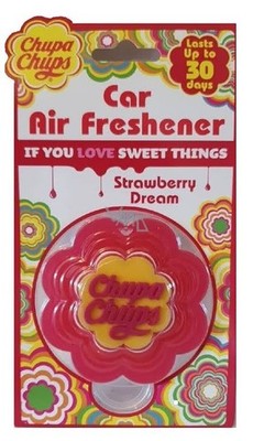 Chupa Chups Auto Lufterfrischer Strawberry Dream