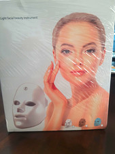 LED Light Therapy Mask for Face - Acne & Skin...