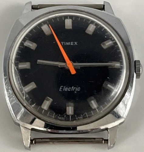 Vintage Mens Timex Electric Watch WILL NOT RUN For Parts Or Repair HB