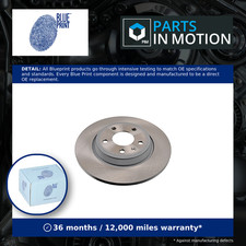 2x Brake Discs Pair Solid fits AUDI RS5 8F7 4.2 Rear 12 to 15 CFSA 300mm Set New
