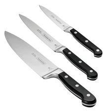 Pro Series Forged 3-Piece Starter Kitchen Knife Set