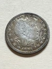 1894- P Barber Quarter actual Coin