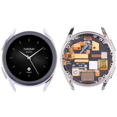 Replacement LCD Screen + Touch Digitizer for Xiaomi Watch S2 46mm, with Frame