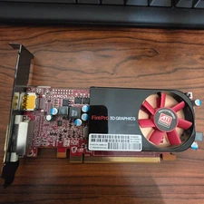 ATI FirePro V3800 512MB GDDR3 PCIe Workstation Graphics Card DVI + DisplayPort