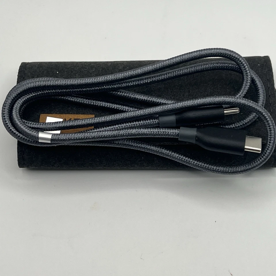 Cable de fecha Anker USB C a USB C USB 2.0 3 pies nailon para MAC/Galaxy/Pixel Foto 4 de 4