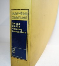 Caterpillar Cat Cp553 Cs553 Vibratory Compactor Service Workshop Repair Manual