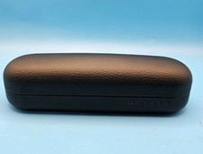 Oakley Hard Case Clamshell Faux Leather Black Authentic Embossed Eyewear NICE