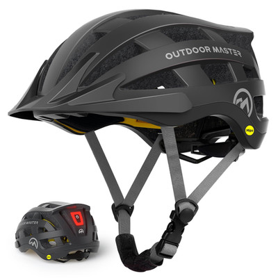 Outdoormaster Gem Ii Mips Bike Helmet Light - Lightweight Cycling