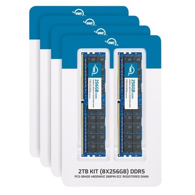 OWC 2TB (8x256GB) DDR5 4800MHz 8Rx4 ECC Registered 288-pin RDIMM