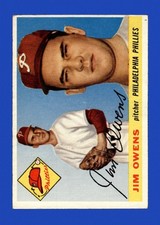 1955 Topps Set-Break #202 Jim Owens VG-VGEX *GMCARDS*