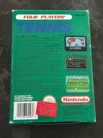 Jeu Cartouche Nintendo NES TENNIS JEU BOITE ET NOTICE