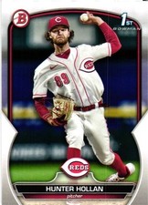 2023 Bowman Draft - Hunter Hollan #BD-59 Red /5 (RC)